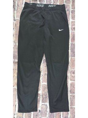 Nike Black Dri-Fit Mens Joggers Medium Activewear Pants